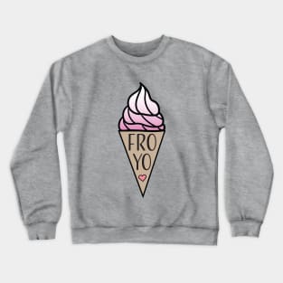 Frozen Yogurt Cone Crewneck Sweatshirt